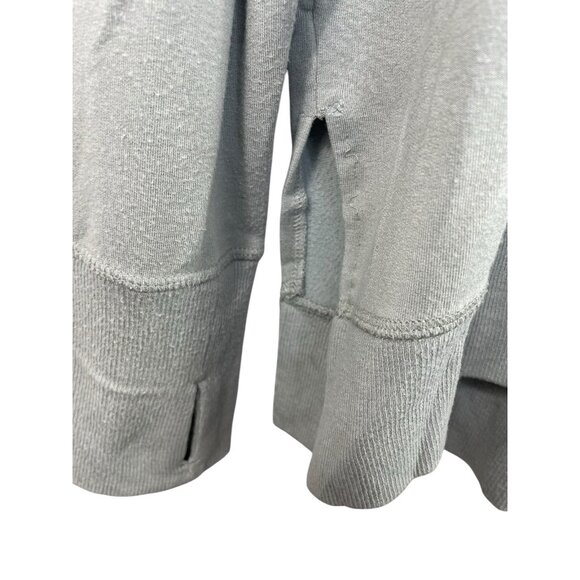 Athleta Gray Long Sleeve Modal Blend Sweatshirt XL - Picture 3 of 6